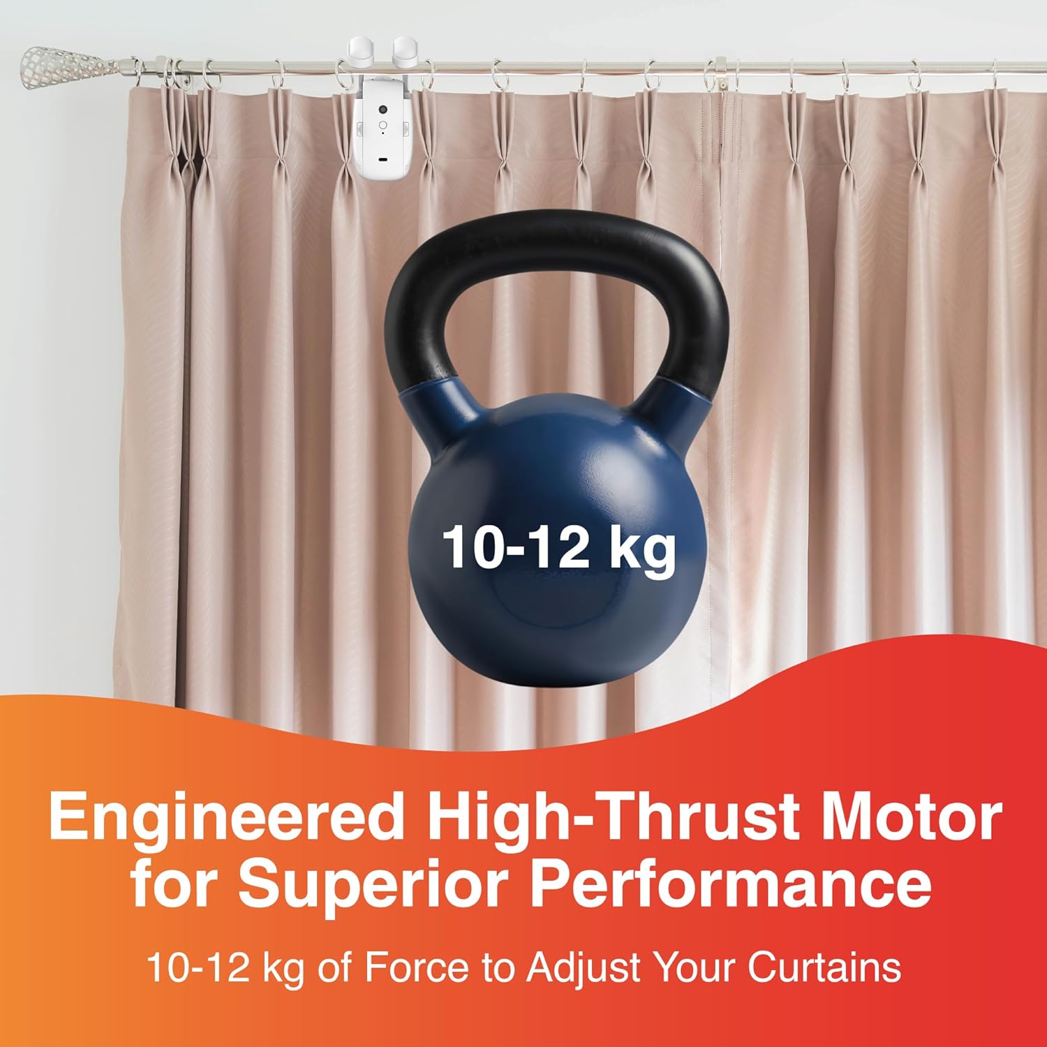 🏠 Smart Automatic Curtain Opener – Effortless Living at Your Fingertips! 📱 | Remote Control Curtain Motor for Home | Smooth, Silent & Hands-Free Convenience ✨